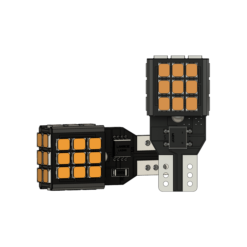 Kit 2x lampadine LED T15 W16W WY16W LUSMAR 1100 lm, Canbus - senza errore