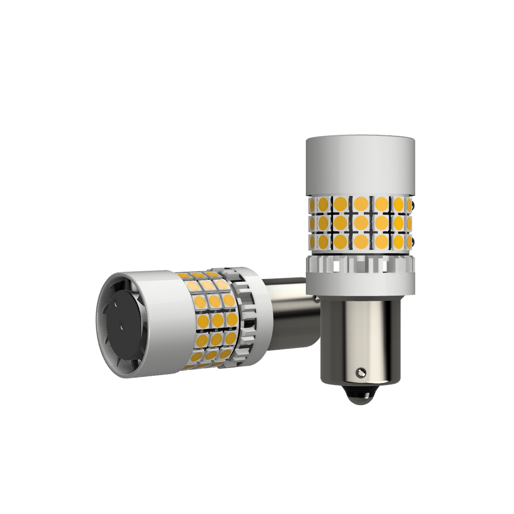 Set di 2 lampadine LED BA15S P21W LUSMAR™ 7000 lm Canbus - senza errori