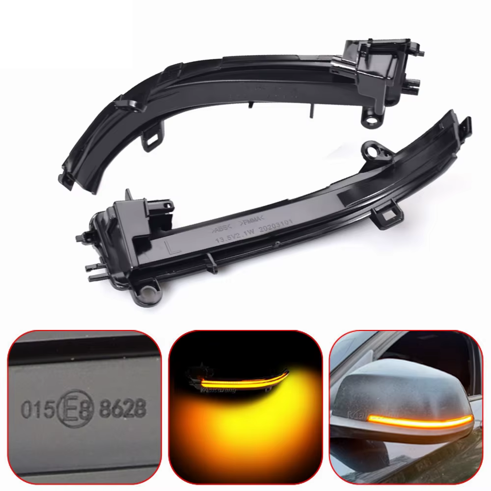 Indicatori di direzione dinamici BMW Serie 1, 3, 4, X1, i3