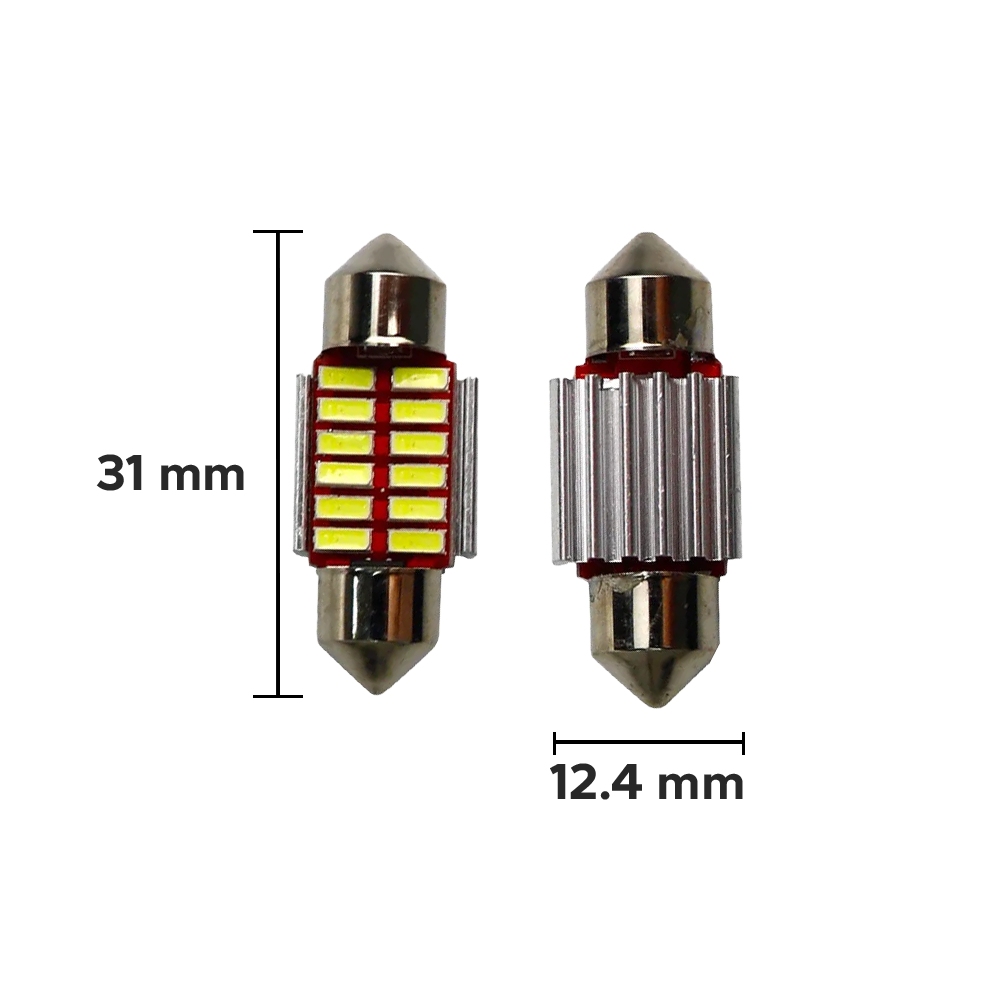 LED C5W LUSMAR™ Festoon - 31, 36, 39, 41 mm 300 lm, Canbus - senza errori