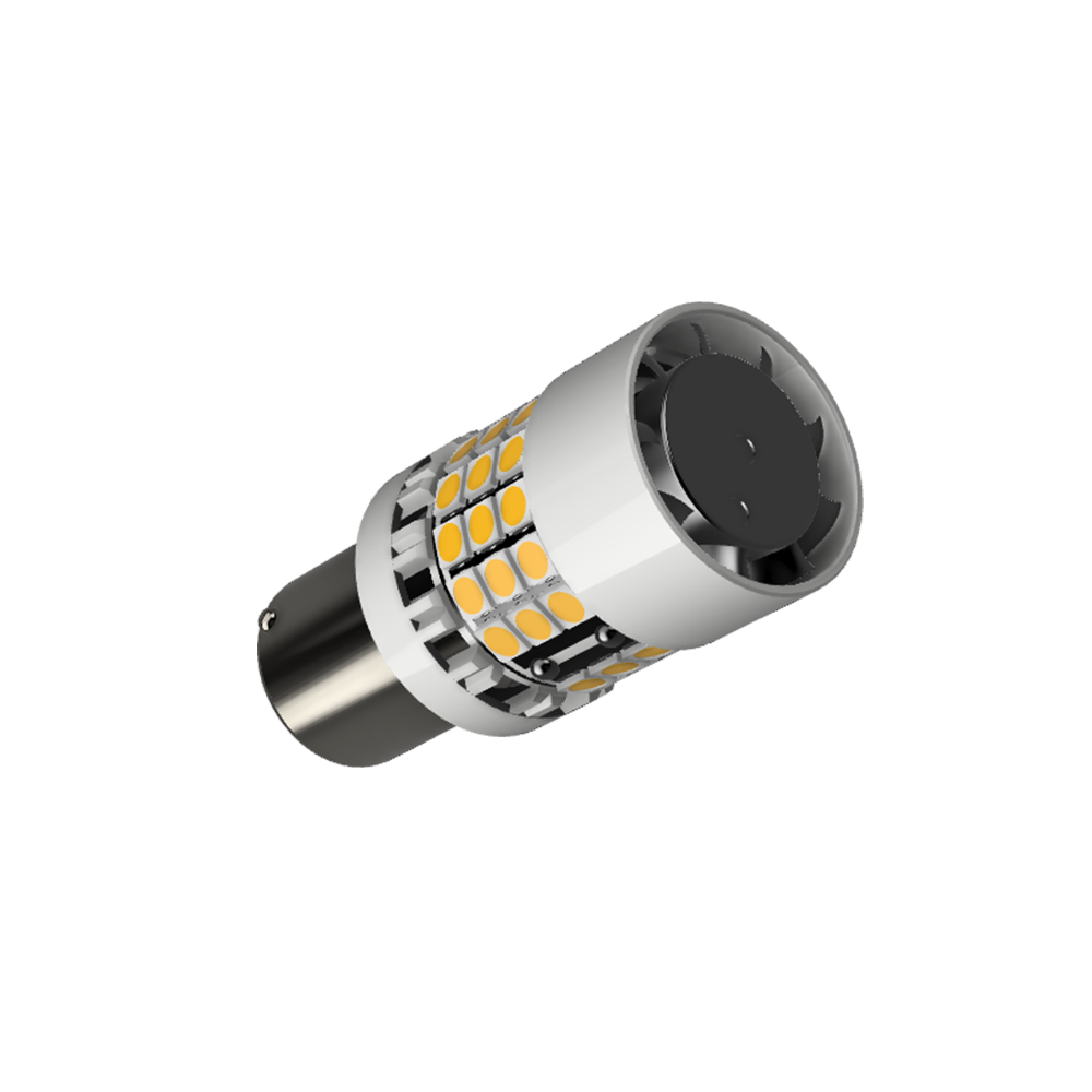 Set di 2 lampadine LED BA15S P21W LUSMAR™ 7000 lm Canbus - senza errori