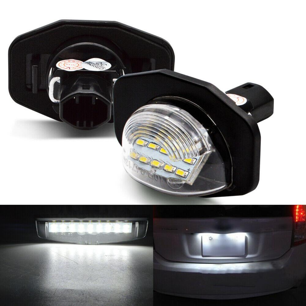 Set di 2 luci targa per Toyota Auris Corolla
