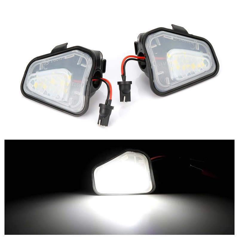 Set di 2 luci pozzanghera a LED per specchietti retrovisori Volkswagen Passat B7 CC Scirocco Jetta Eos