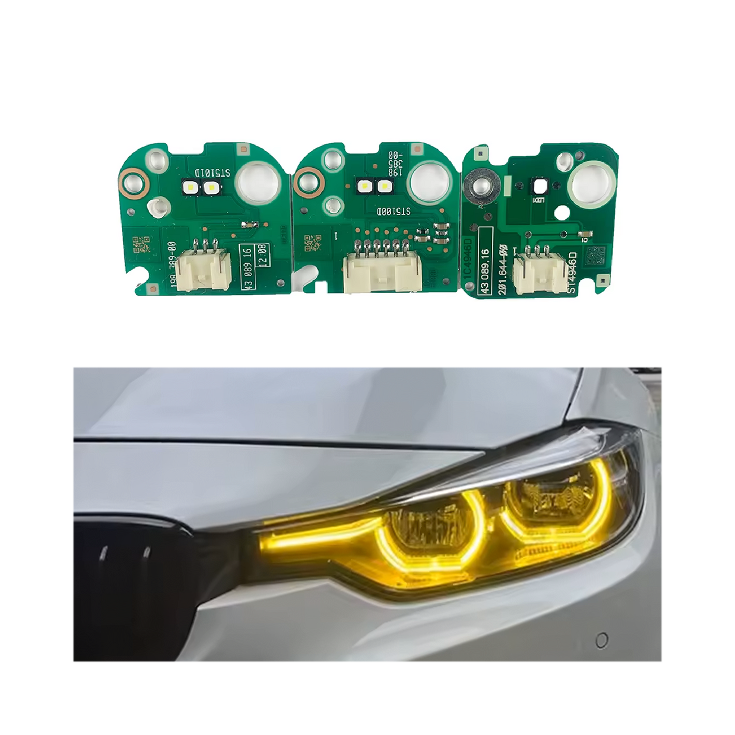 Modulo DRL BMW F30 F31 sostitutivo per OEM 63117419610 63117419615