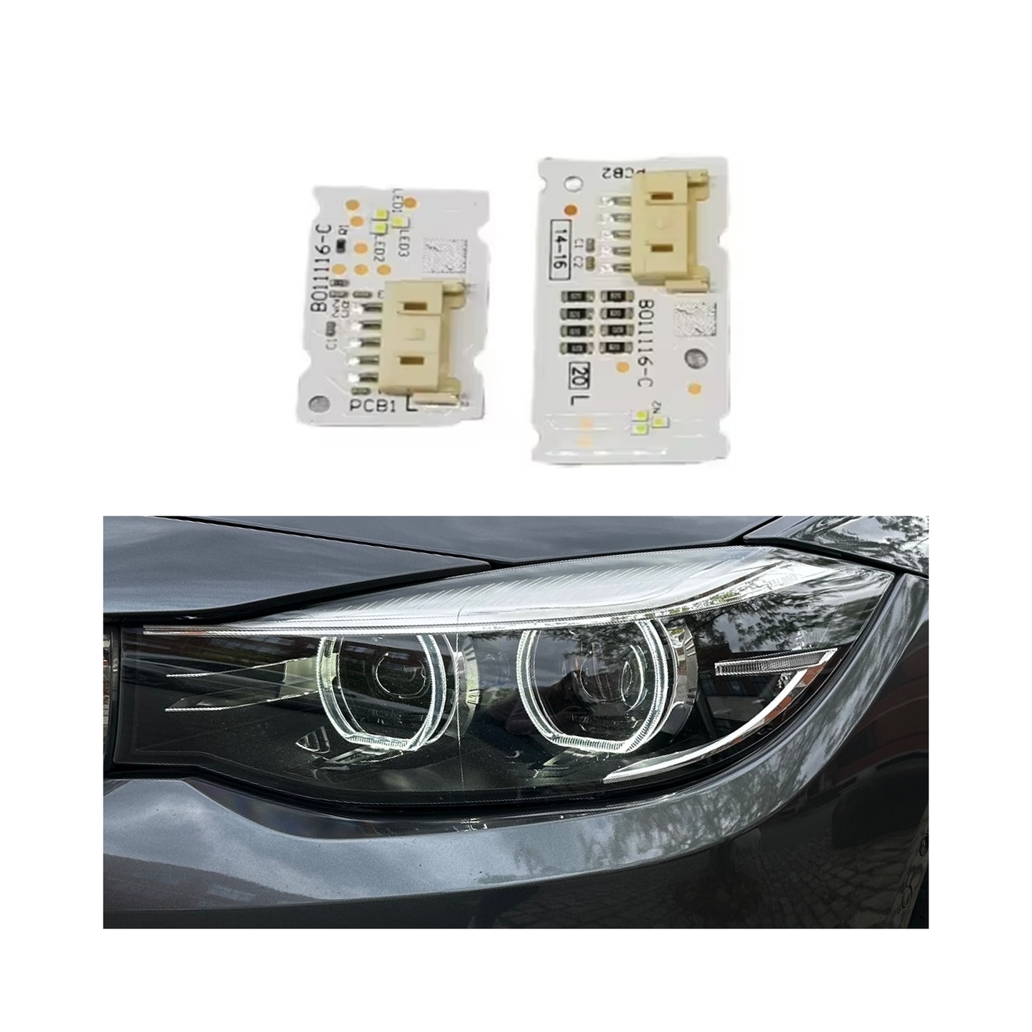 Modulo DRL BMW F34 di ricambio OEM 63117470425 63117470426