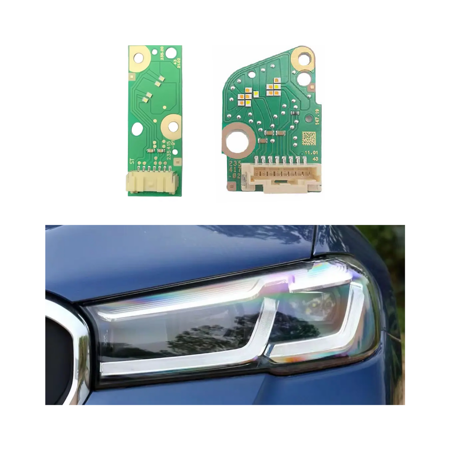 Modulo DRL BMW G30 G31 LCI OEM di ricambio 23508301 23508301