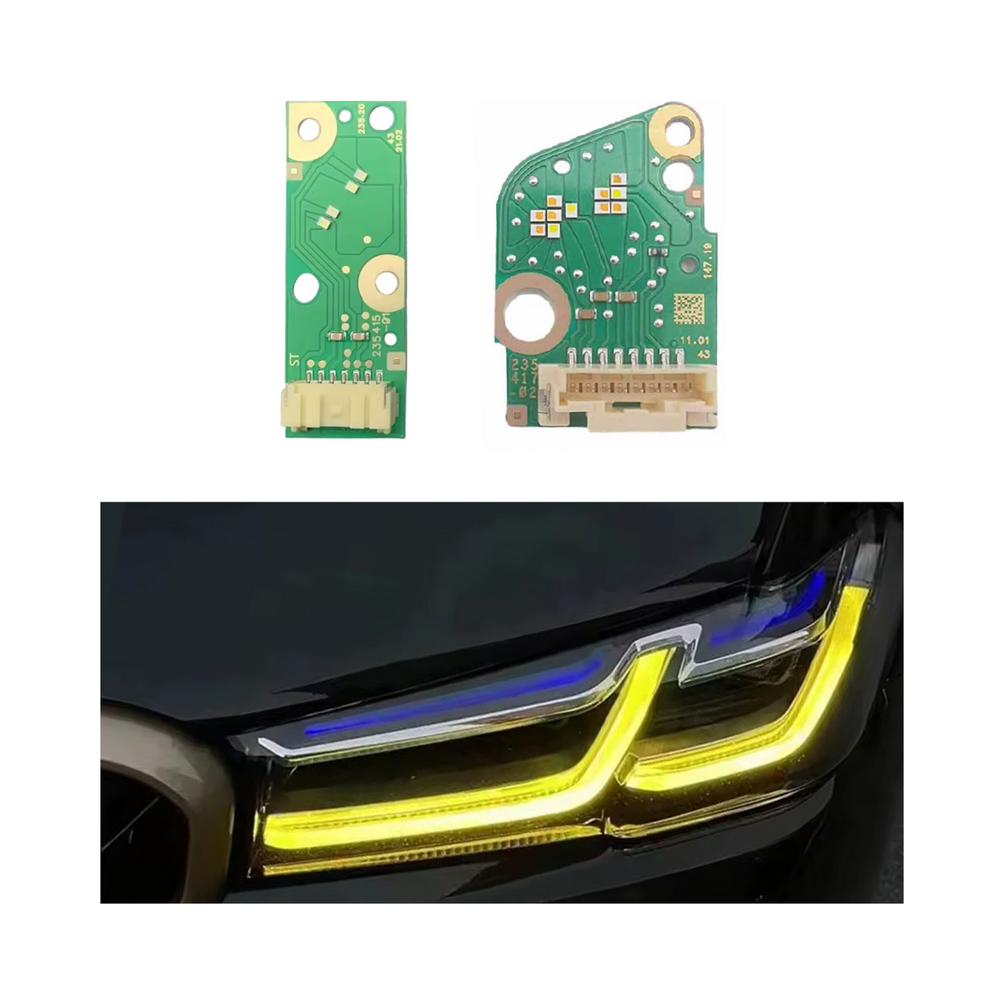 Modulo DRL BMW G30 G31 LCI OEM di ricambio 23508301 23508301