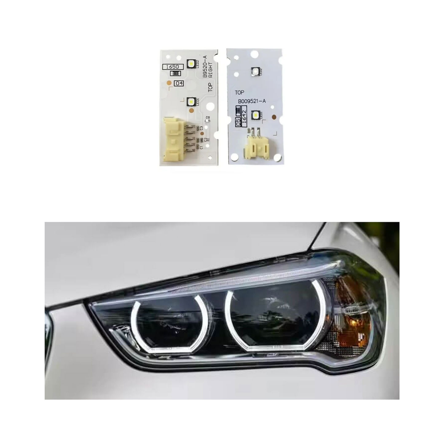 Modulo DRL BMW X1 F48 di ricambio OEM 63117428791; 63117428792