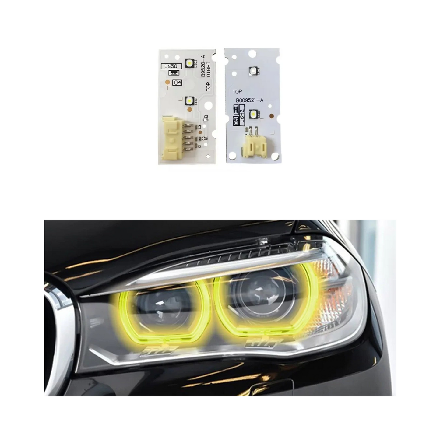 Modulo DRL BMW X1 F48 di ricambio OEM 63117428791; 63117428792