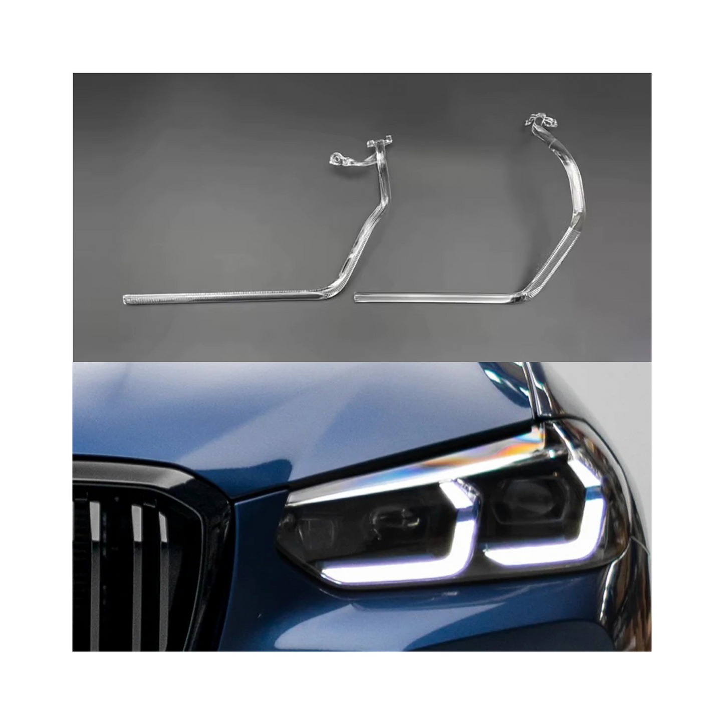 Kit fibra ottica per la riparazione DRL BMW X3 G01 X4 G02 2020 - 2023 Facelift