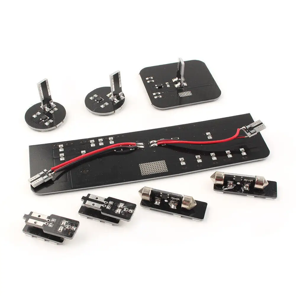 Set di 8 luci LED interne compatibili con Volkswagen