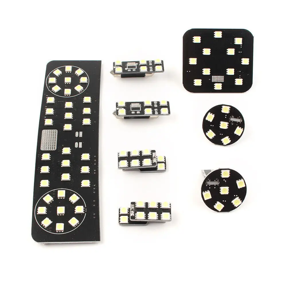 Set di 8 luci LED interne compatibili con Volkswagen