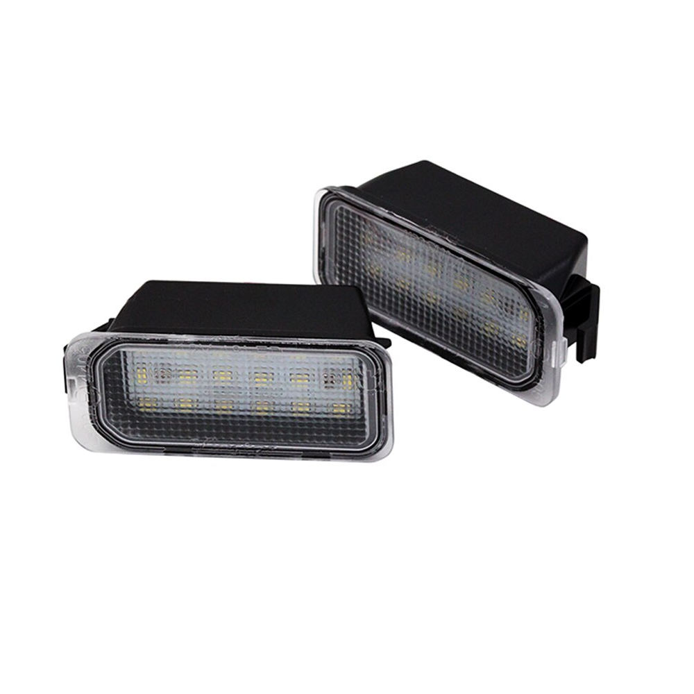 Set di 2 luci targa Ford Mondeo Kuga Focus Fiesta S-MAX C-MAX Grand C-max Jaguar