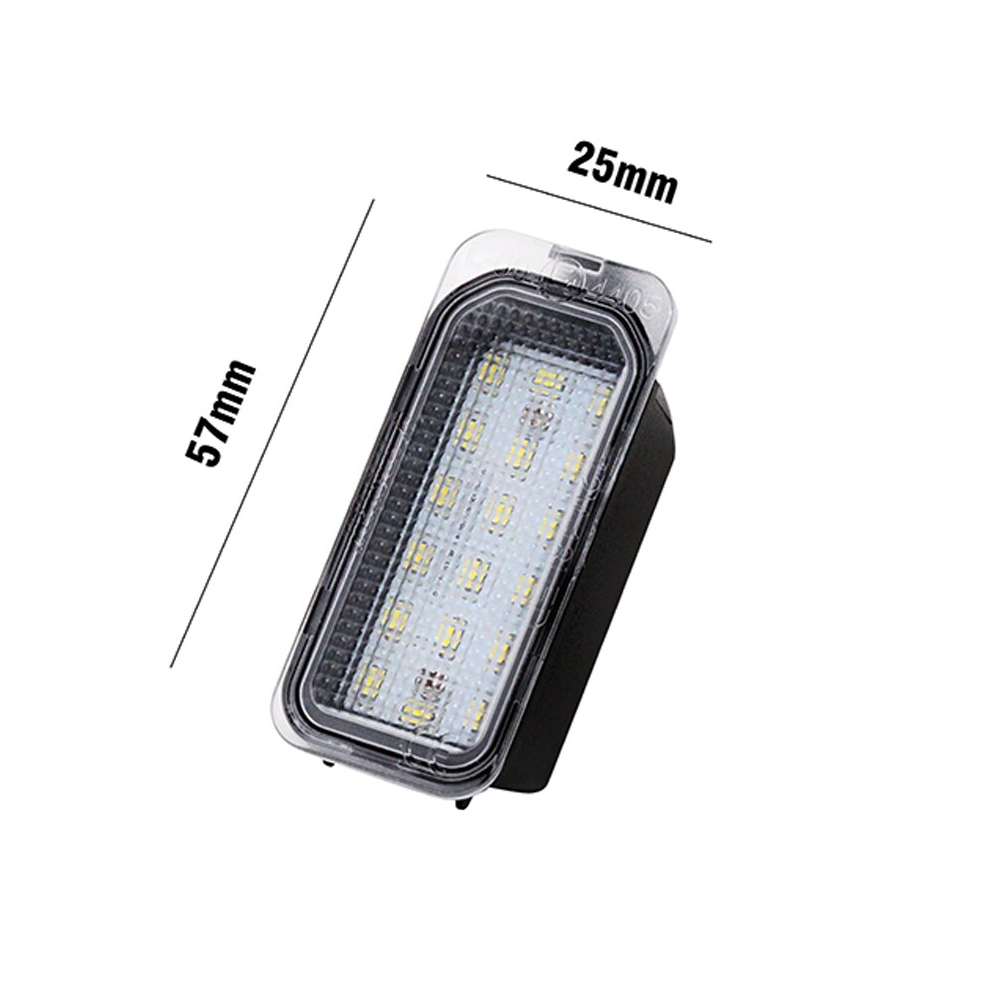 Set di 2 luci targa Ford Mondeo Kuga Focus Fiesta S-MAX C-MAX Grand C-max Jaguar