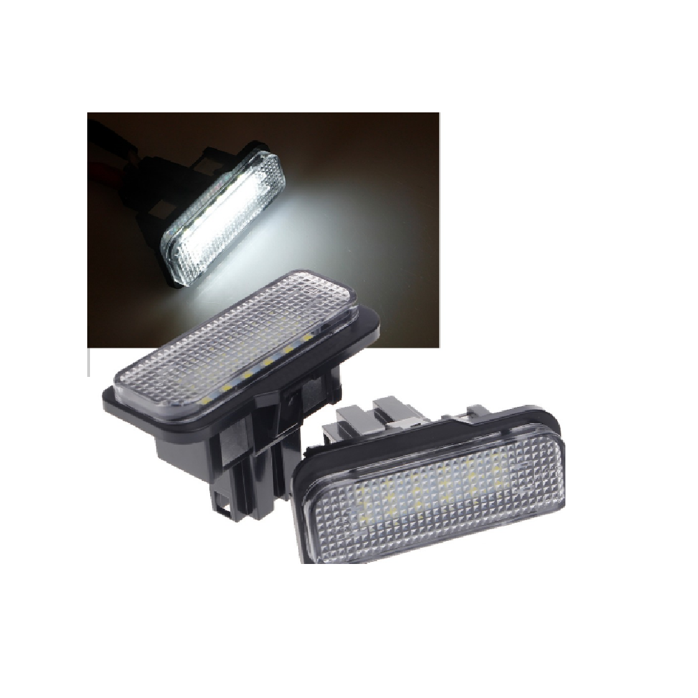 Set di 2 x Targa LED Mercedes Benz W203 W211 W219