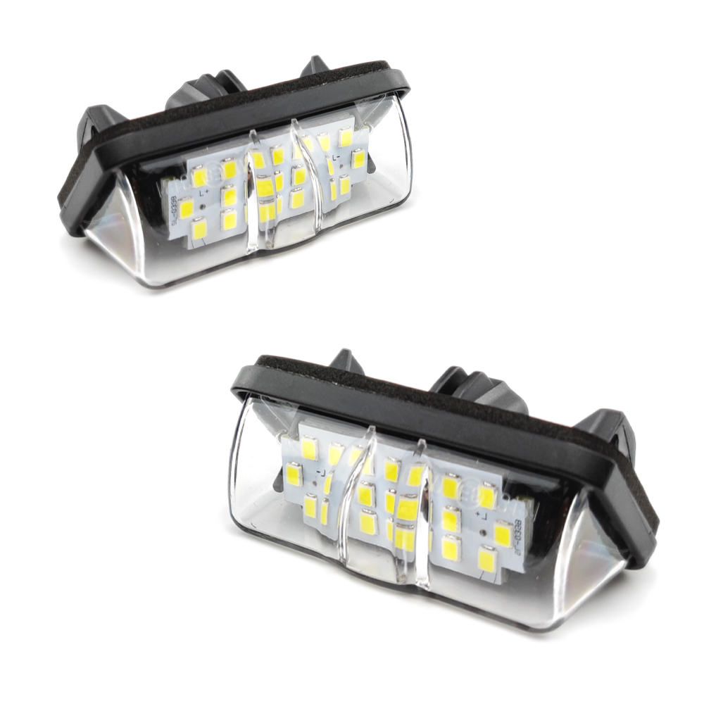 Set di 2 luci targa per Toyota RAV4 Prius