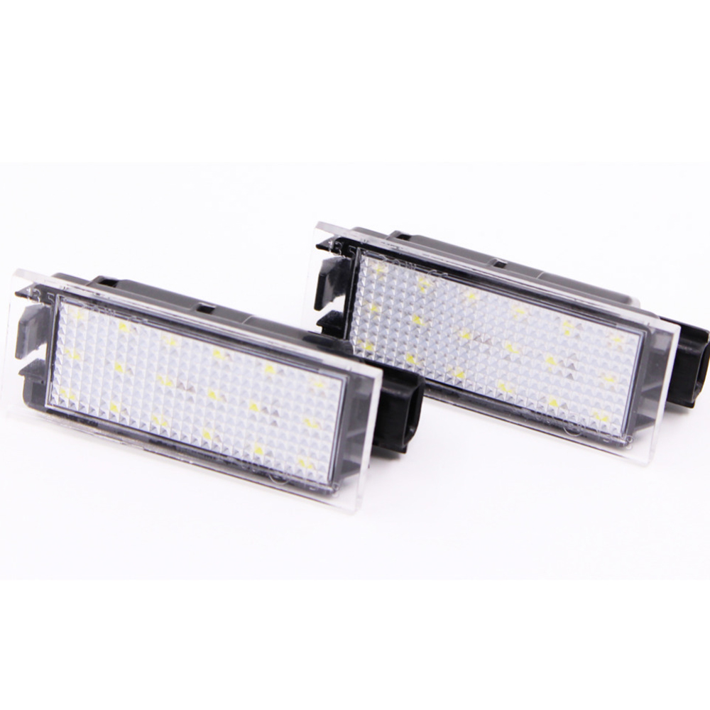 Set di 2 luci targa Renault