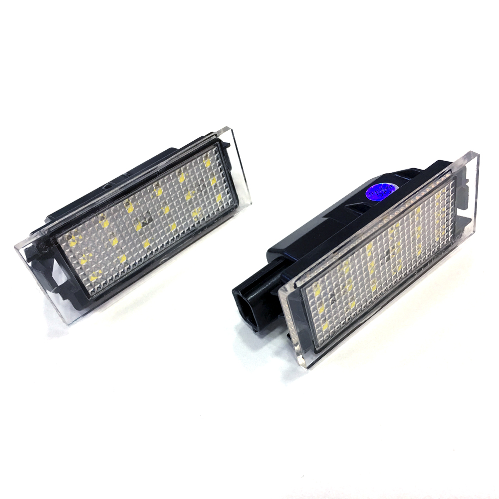 Set di 2 luci targa Renault
