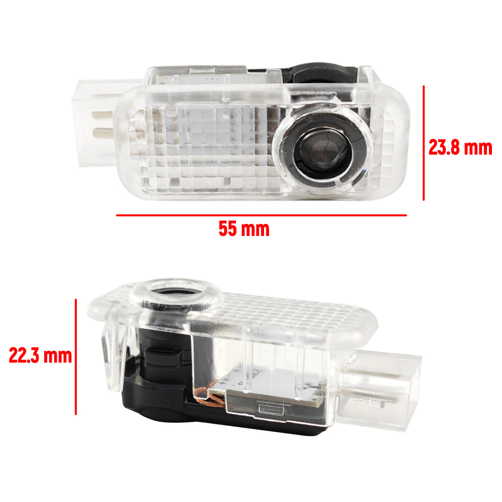 Luci delle portiere compatibili con Audi con logo