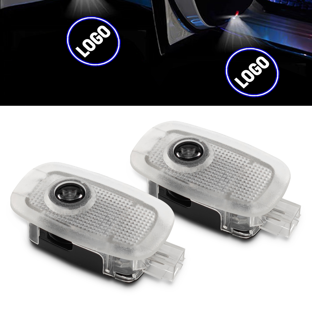 Luci porta compatibili con Mercedes Benz con logo