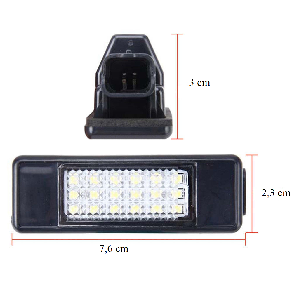 Set di targhe LED Mercedes-Benz Sprinter Vito
