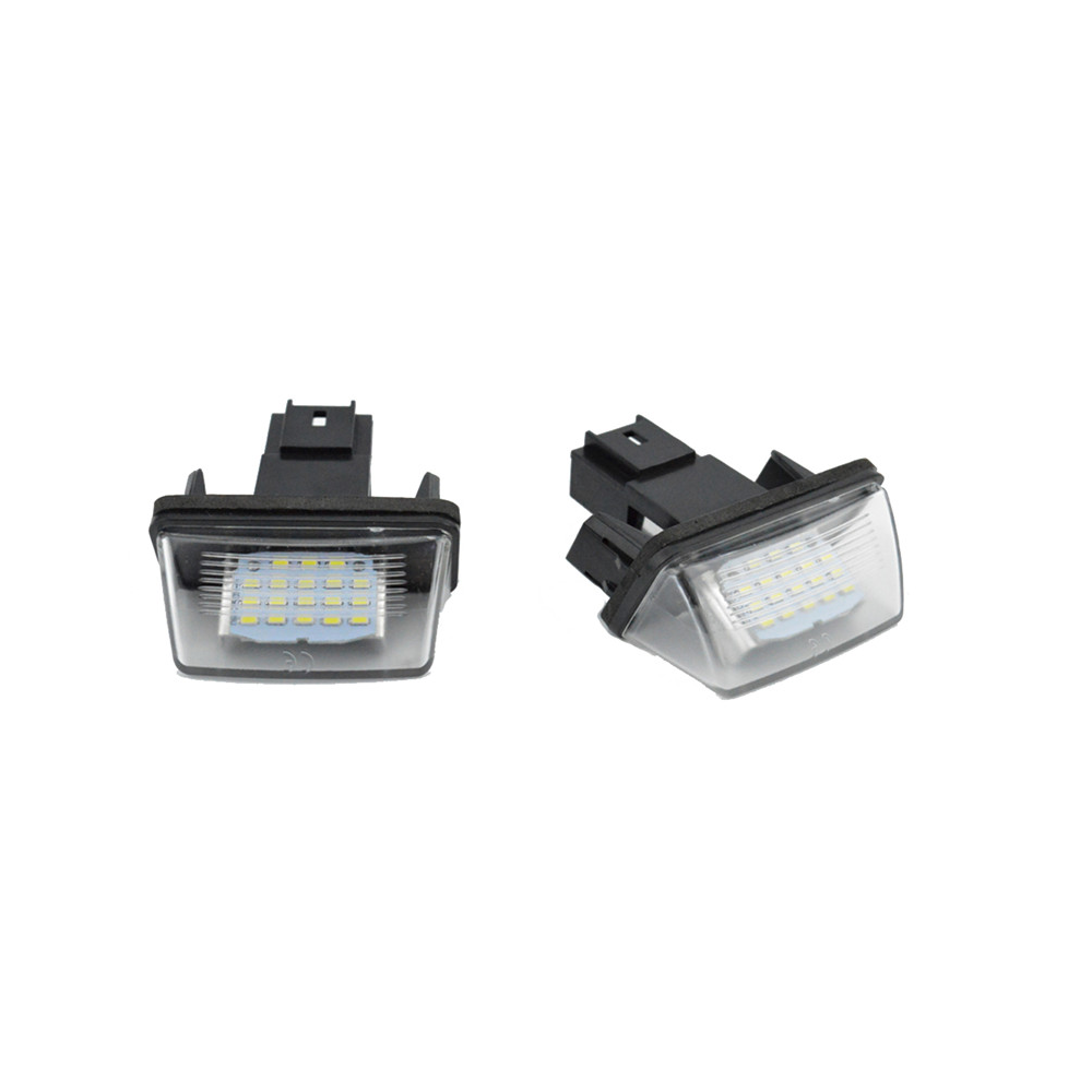Set di 2 x LED per targa Peugeot 206 207 307 308 406 Citroen C3 C4 C5 C6 X6HF