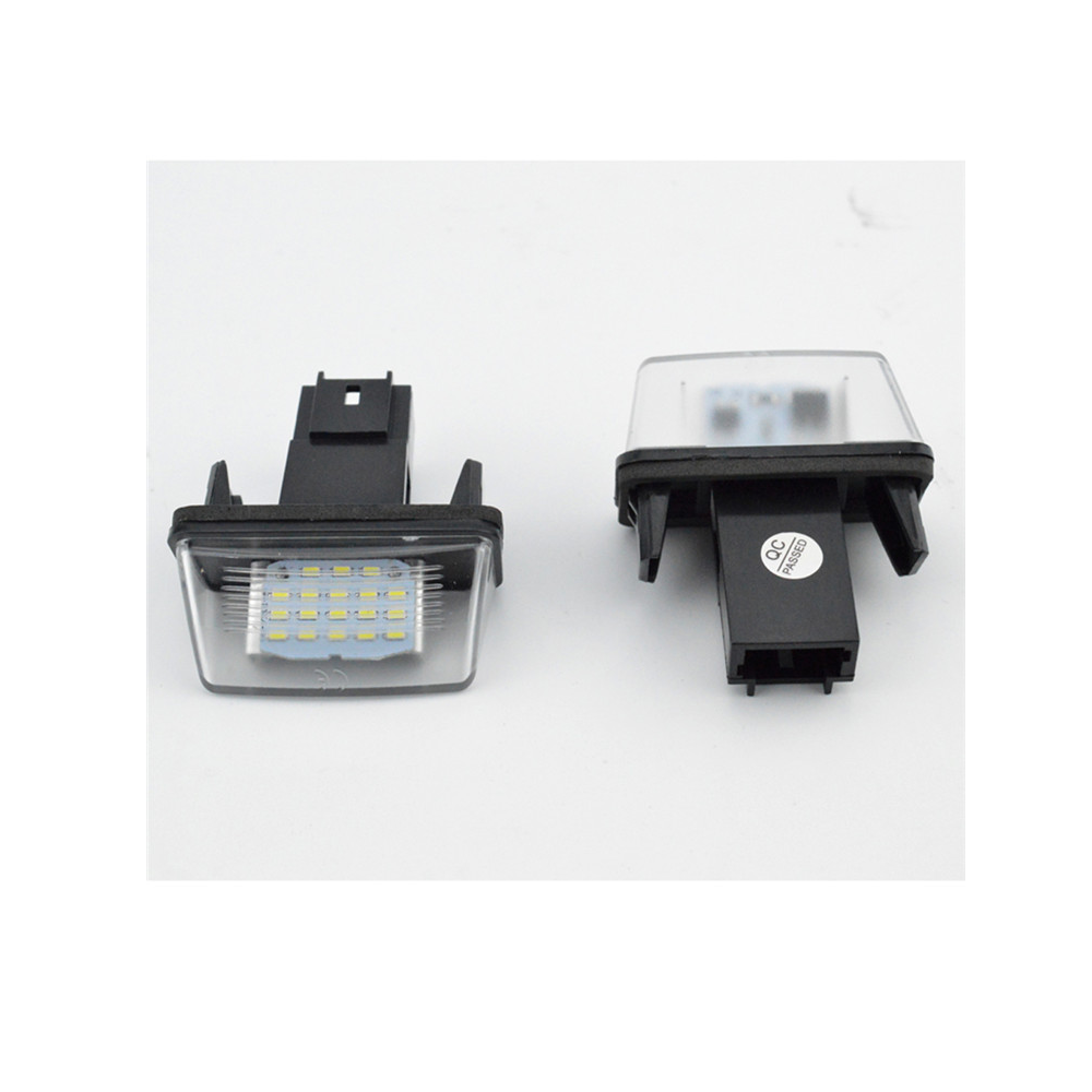 Set di 2 x LED per targa Peugeot 206 207 307 308 406 Citroen C3 C4 C5 C6 X6HF