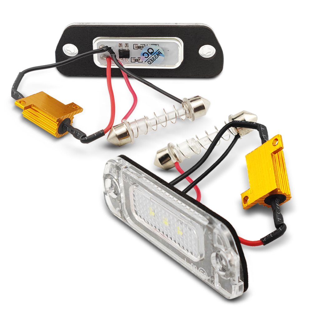 Set di 2 luci targa Mercedes Benz ML GL classe R