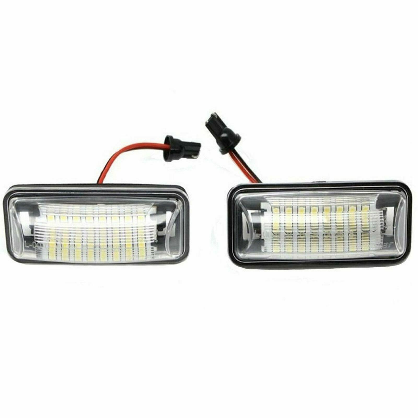 Set di 2 luci targa per Toyota Subaru