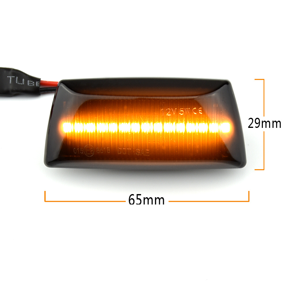 Indicatori di direzione dinamici Opel Adam Insignia Astra H Zafira B Corsa D Meriva Chevrolet Cruze