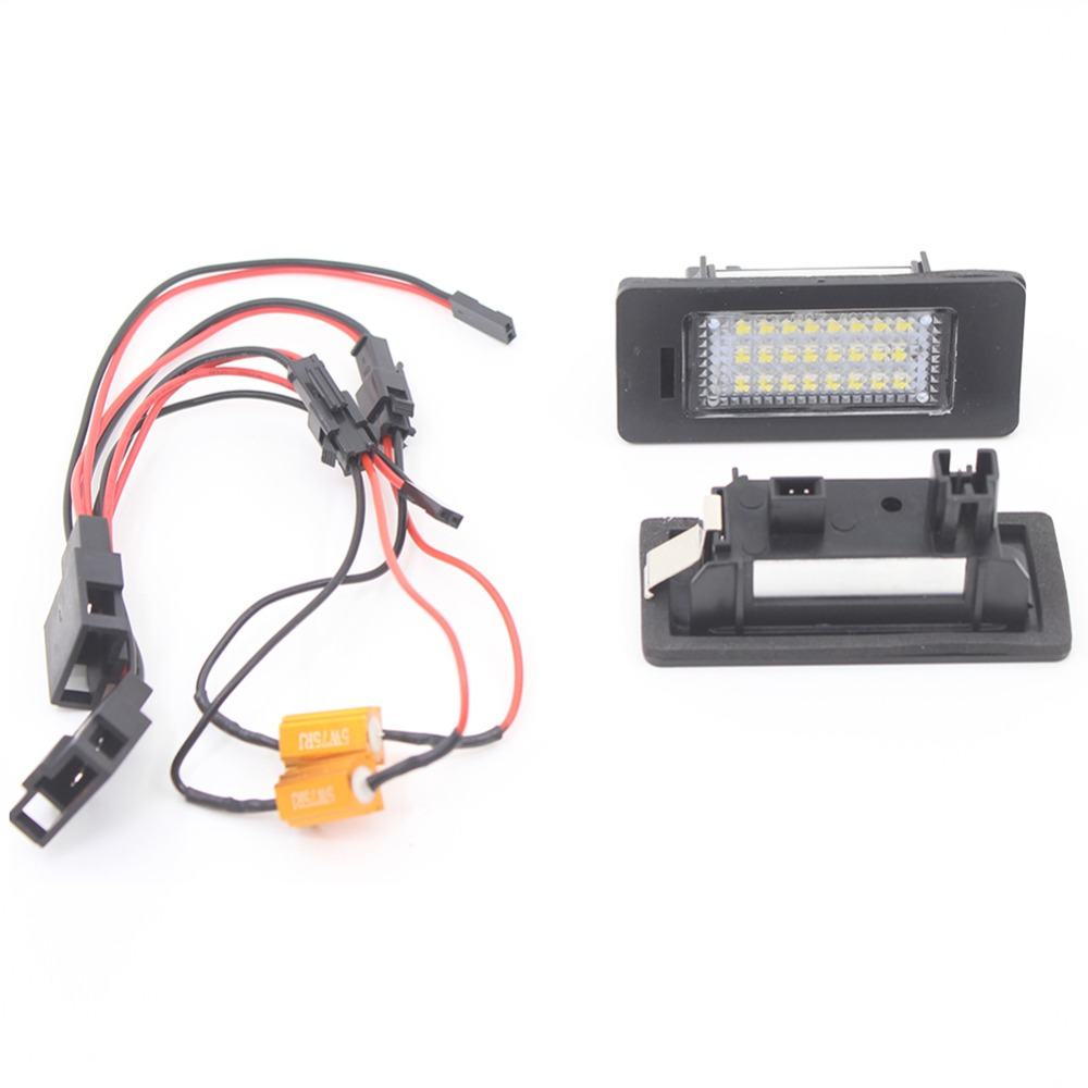 Set di 2 x targhe LED Skoda Rapid Fabia Yeti Superb