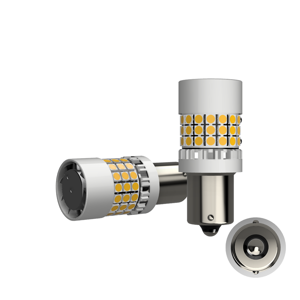 Kit 2x lampadine LED BA15S P21W LUSMAR 7000 lm Canbus - senza errore