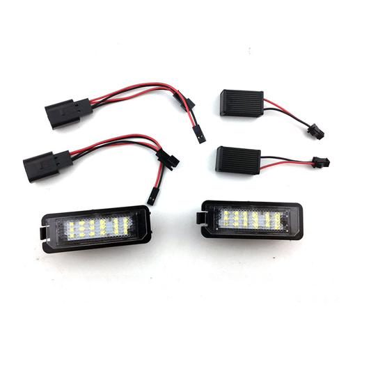Kit 2x LED targa Volkswagen Passat Golf  Phaeton Scirocco
