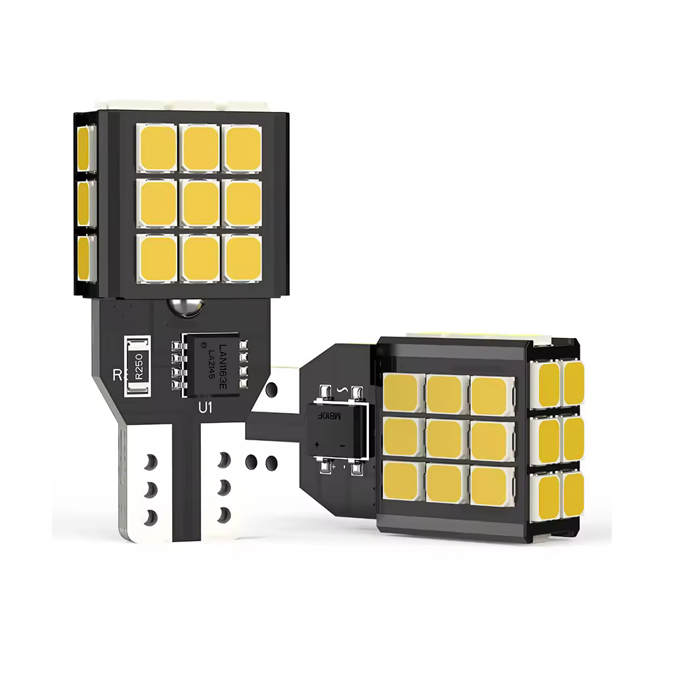 Kit 2x lampadine LED T15 W16W WY16W LUSMAR 1100 lm, Canbus - senza errore