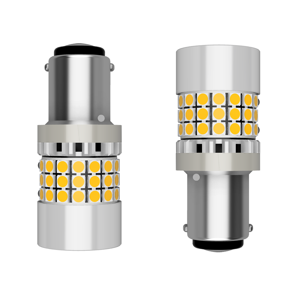 Kit 2x lampadine LED P21/5W BAY15D LUSMAR 7000 lm  - senza errore