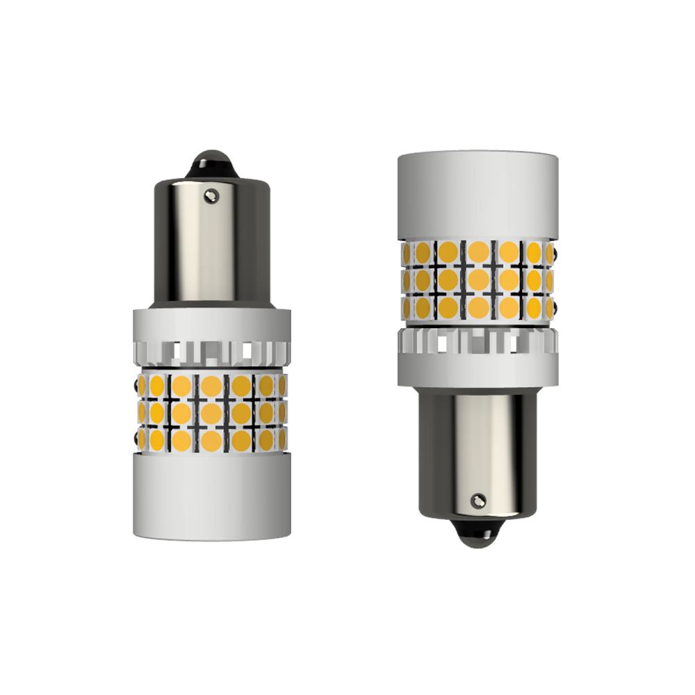 Kit 2x lampadine LED BA15S P21W LUSMAR 7000 lm Canbus - senza errore