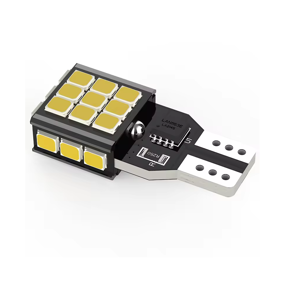 Kit 2x lampadine LED T15 W16W WY16W LUSMAR 1100 lm, Canbus - senza errore