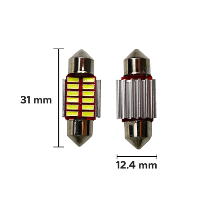 LED C5W LUSMAR™ Festoon - 31, 36, 39, 41 mm 300 lm, Canbus - senza errori