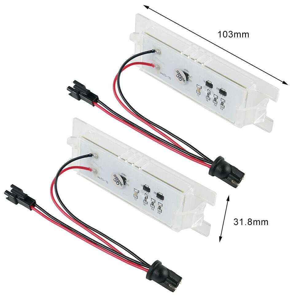 Kit 2x LED targa Opel Zafira B Astra H Corsa D Insignia