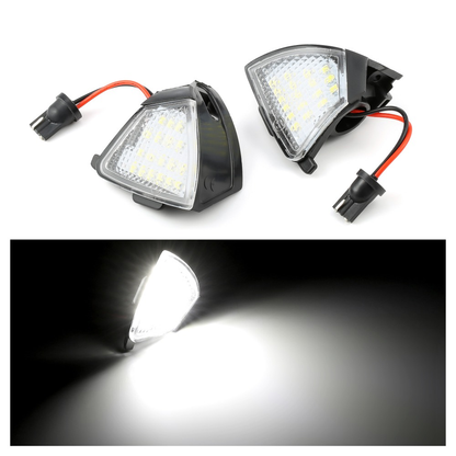 Kit 2x luci LED pozzanghera specchietti Volkswagen Passat B6 Golf 5 Jetta Eos