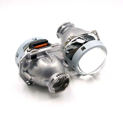 Kit 2 lenti Bi-Xeno LUSMAR 3 inch D1S D3S con anello di fissaggio