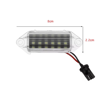 Set di 2 luci targa per Mitsubishi Lancer