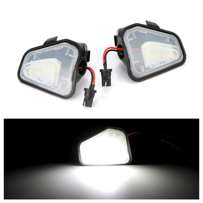 Set di 2 luci pozzanghera a LED per specchietti retrovisori Volkswagen Passat B7 CC Scirocco Jetta Eos