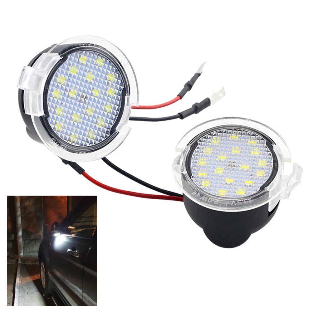 Kit 2x luci LED pozzanghera specchietti Ford Mondeo Edge Taurus Explorer