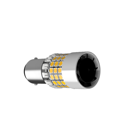 Kit 2x lampadine LED P21/5W BAY15D LUSMAR 7000 lm  - senza errore