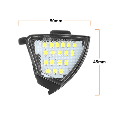 Set di 2 luci a LED per specchietti retrovisori Volkswagen Passat B6 Golf 5 Jetta Eos