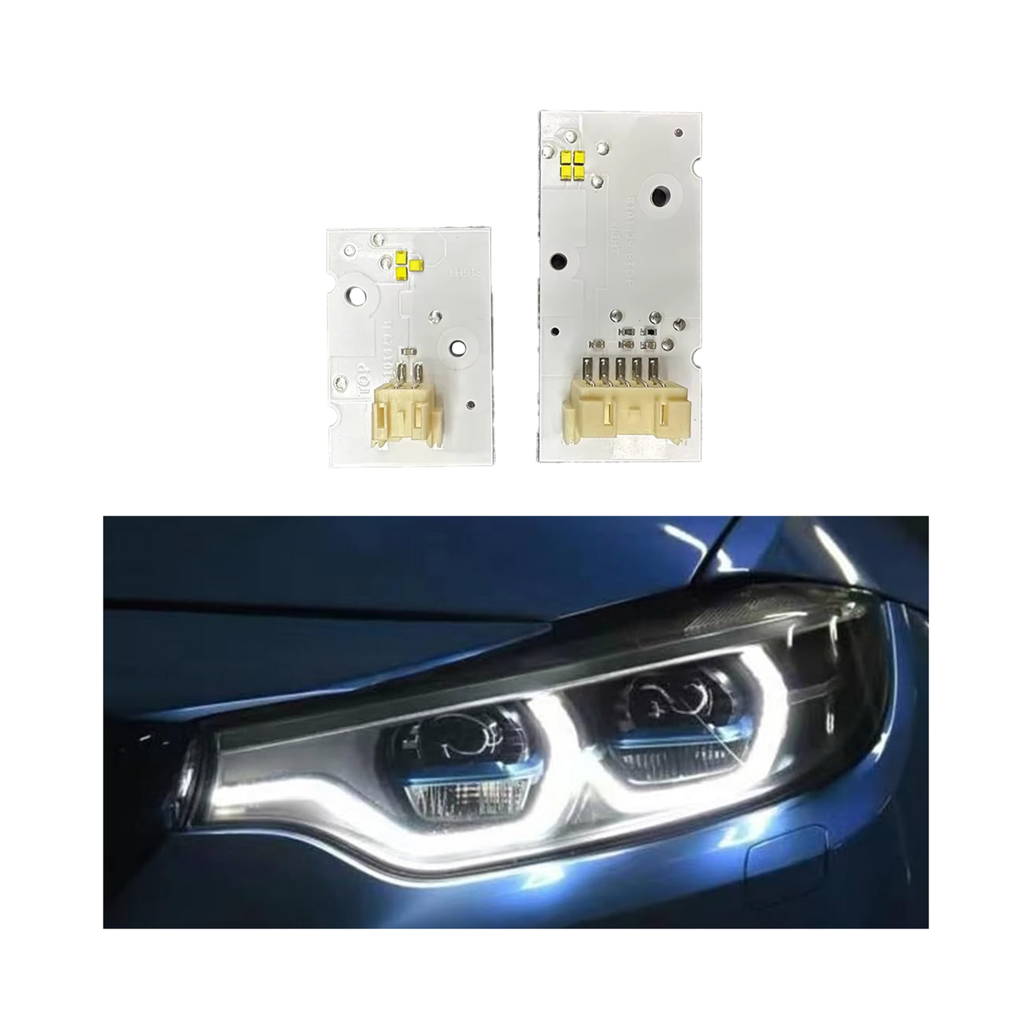 Modulo DRL BMW F30 F32 F33 F36 F80 F82 F83 M3 M4 ricambio OEM 63117493229 63117493230