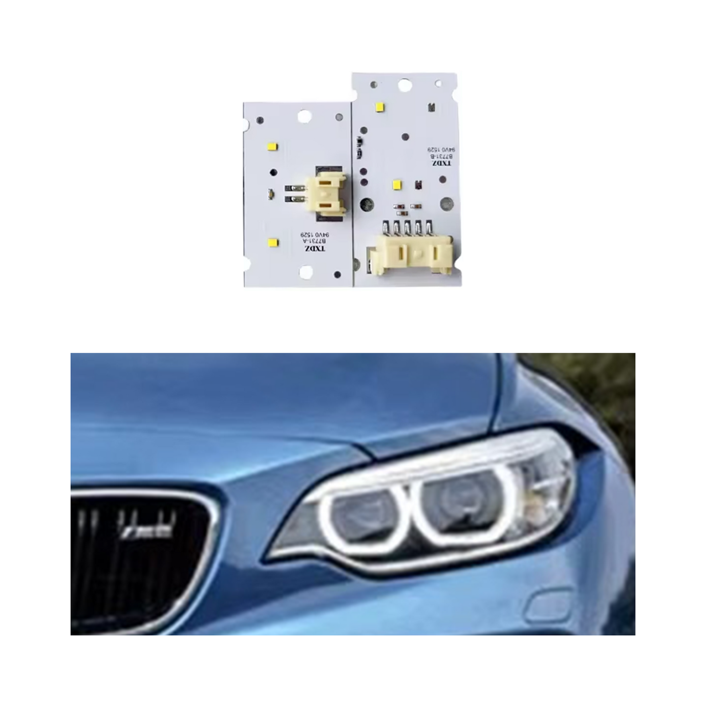 Modulo DRL BMW F22 F87 Serie 2 ricambio OEM 63117388923; 63117388924