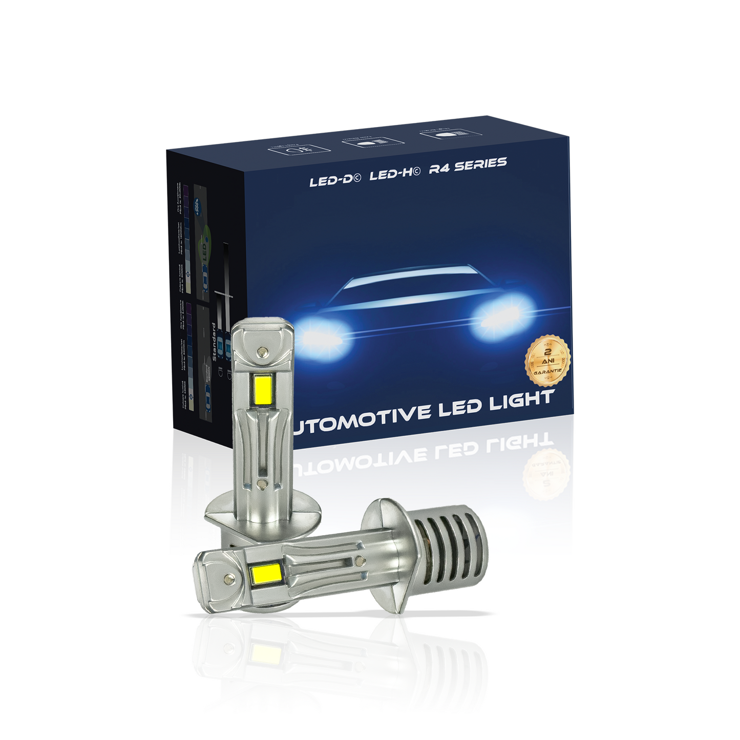 Kit LED H1 LUSMAR LED-H© 6500k 4800 lumen 48W/set