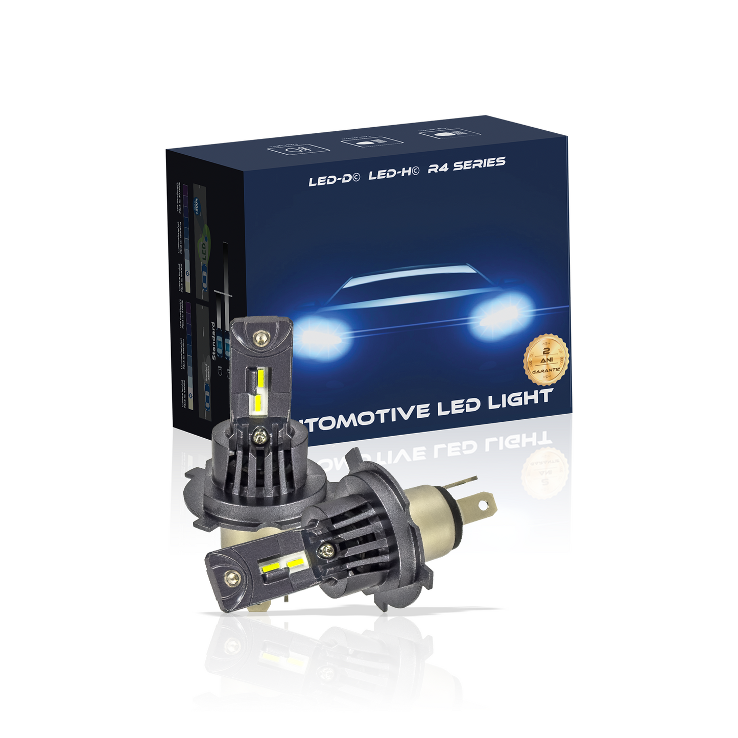 Kit led H4 LUSMAR™ LED-H© 6500k 4800 lumen 48W/set 